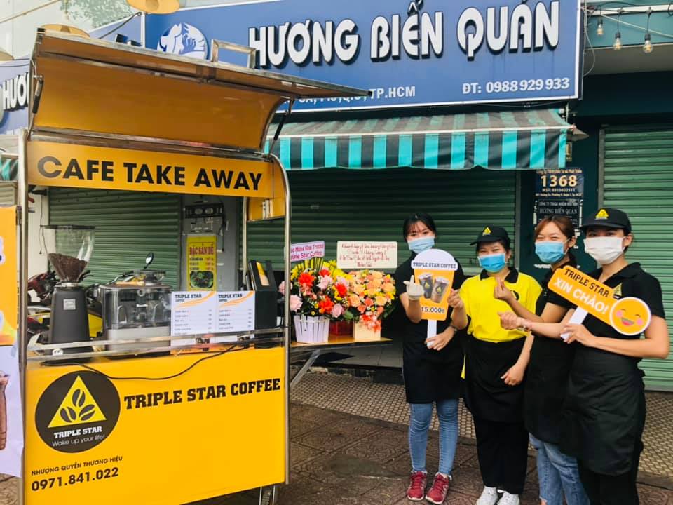 Triple Star Coffee - Xuân Hồng