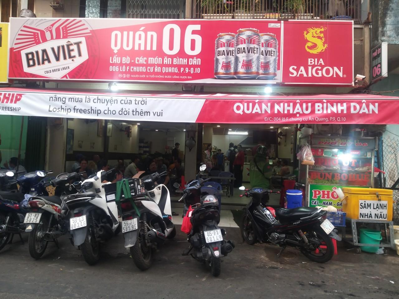 Quán Nhậu Bình Dân 06 - Lô F Chung Cư Ấn Quang - Bà Hạt