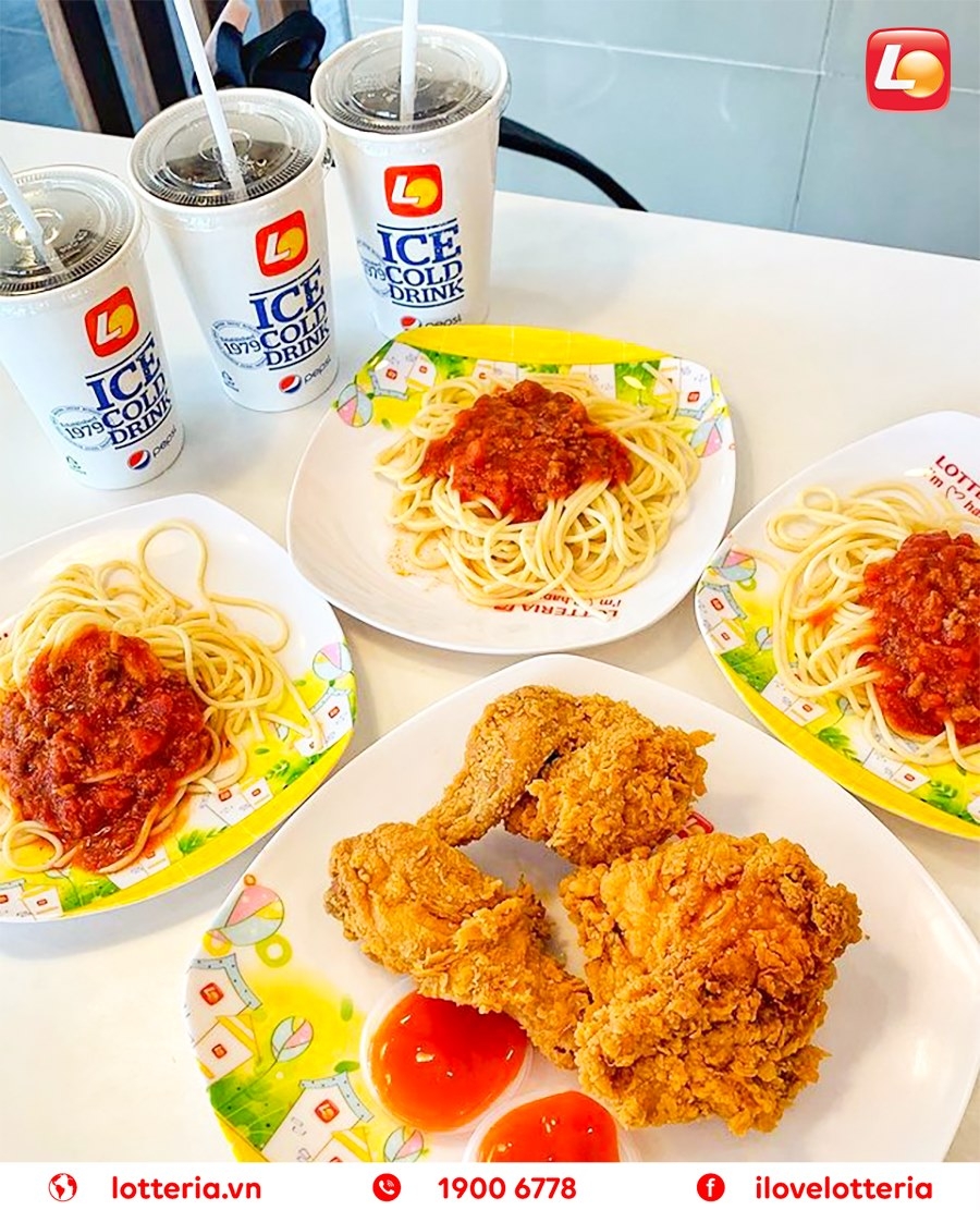 Lotteria - Lạch Tray