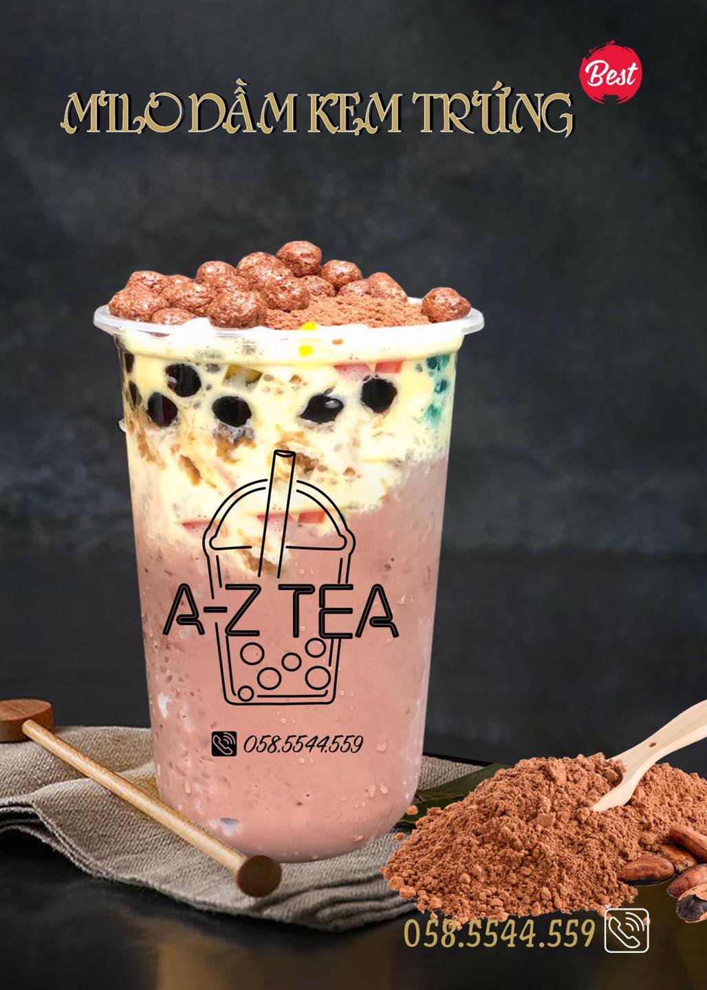 AZ Tea - Trà Trái Cây - Tân Thới Hiệp