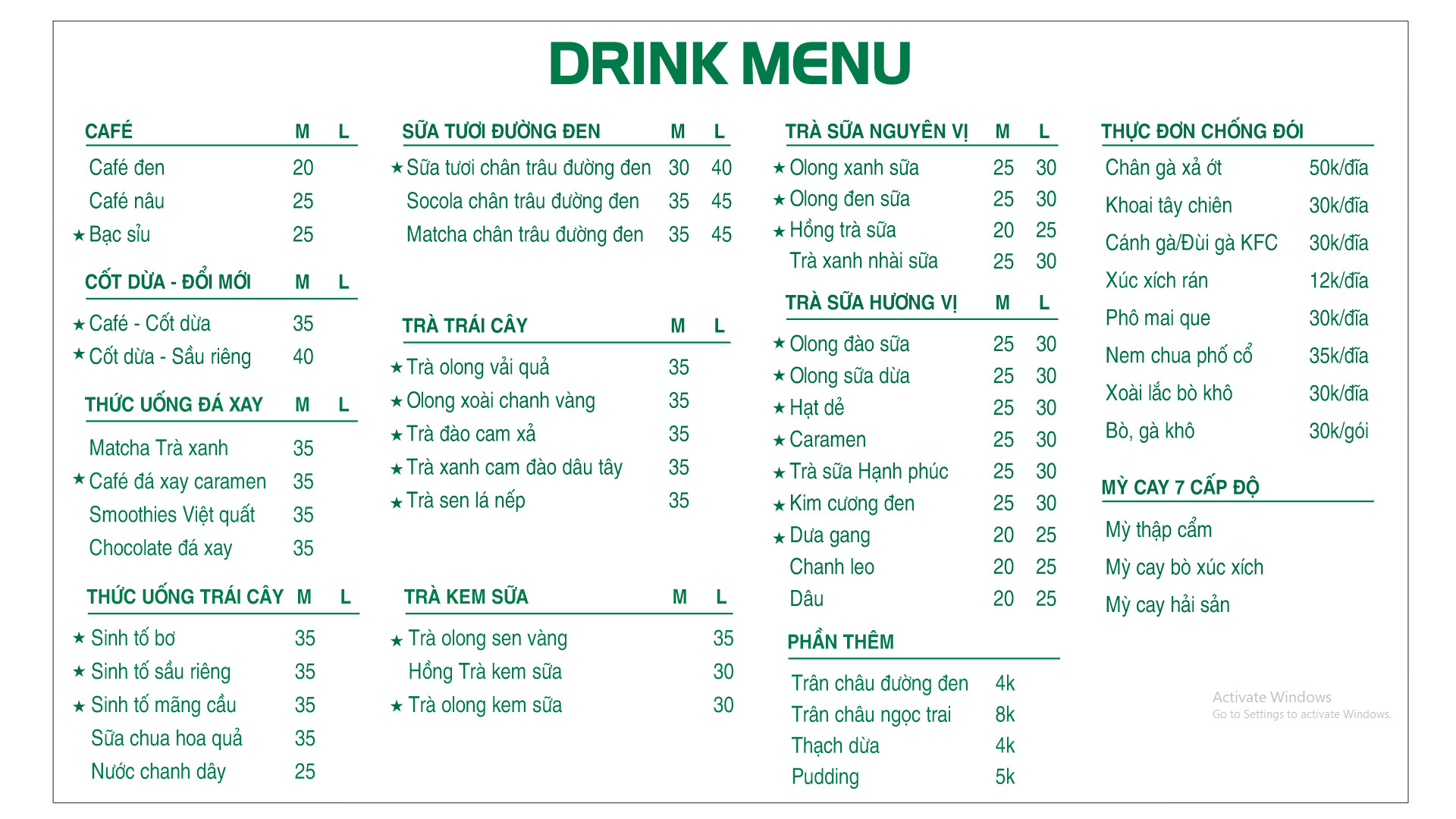 TOMTOM COFFEE KHOÁI CHÂU - HƯNG YÊN