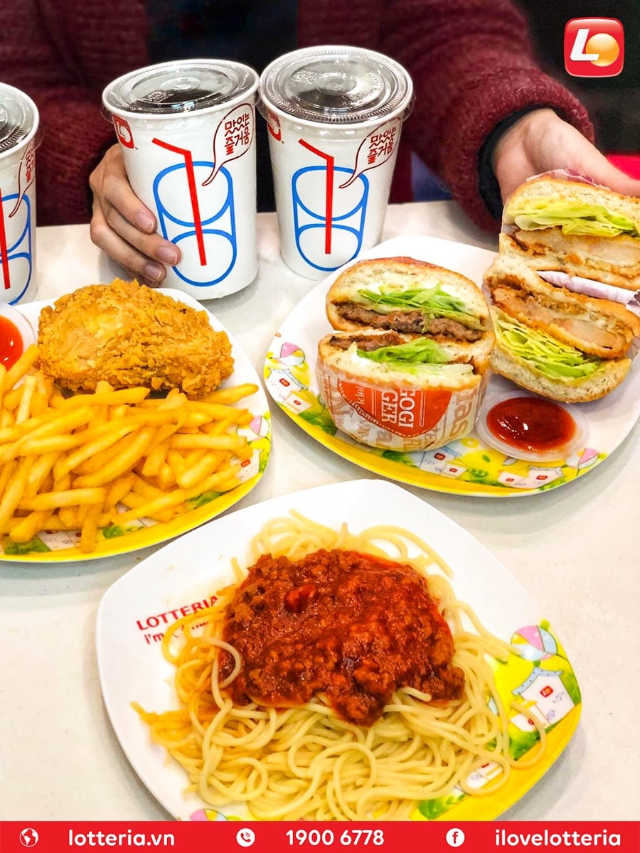 Lotteria - Lạch Tray