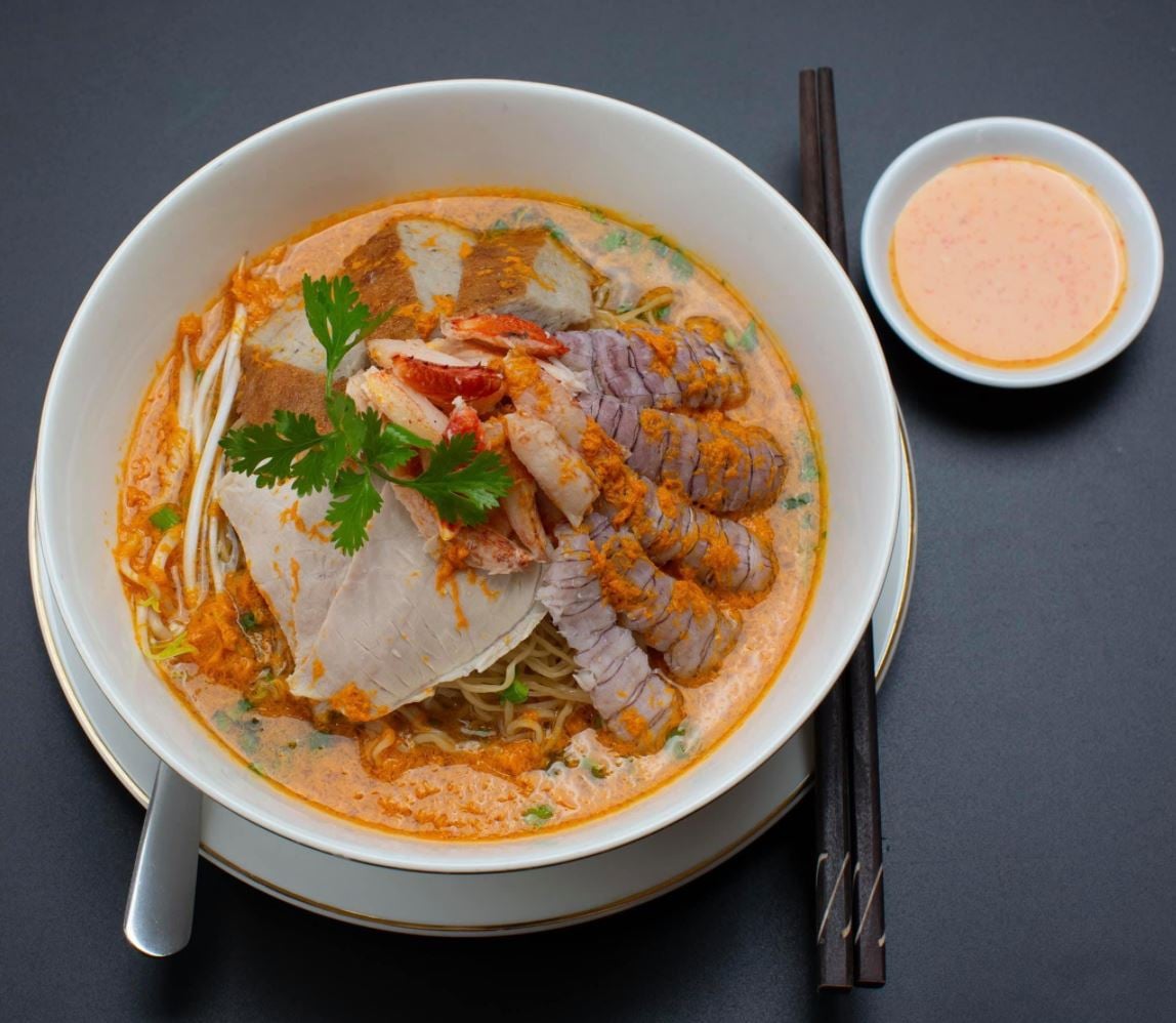 Hủ Tiếu Ghẹ Muối Ớt Đỏ - Bàu Cát