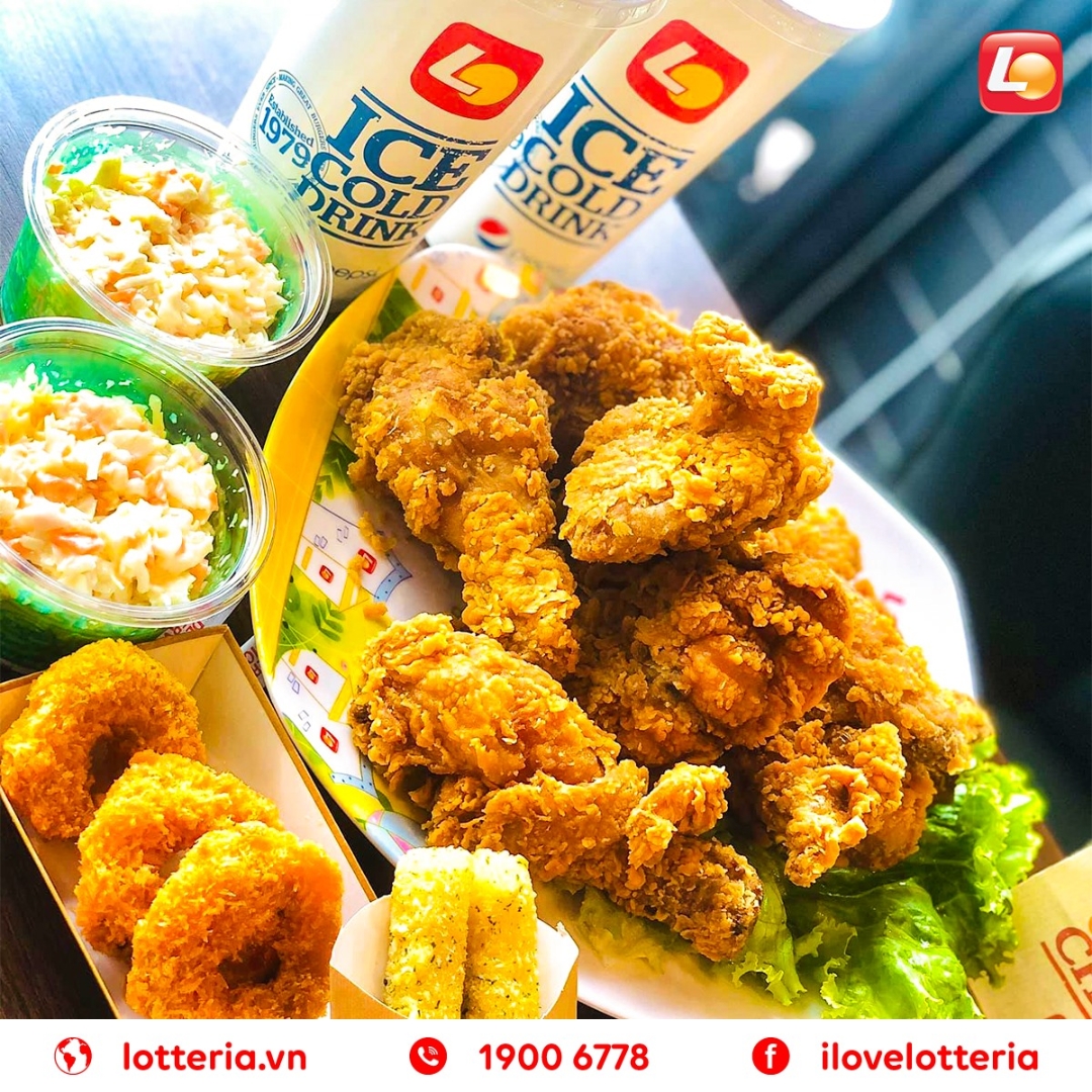 Lotteria - Lạch Tray