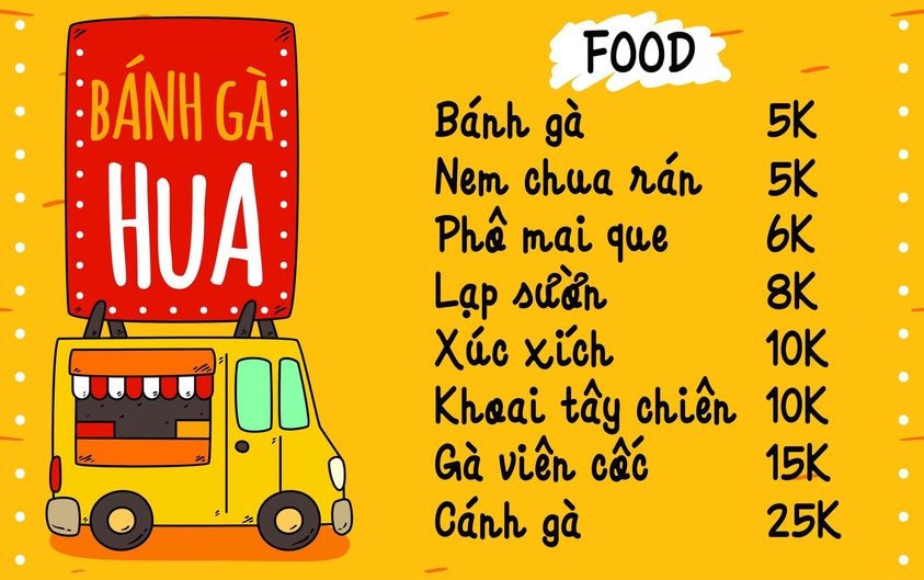 BÁNH GÀ HUA PHAN VĂN TRƯỜNG