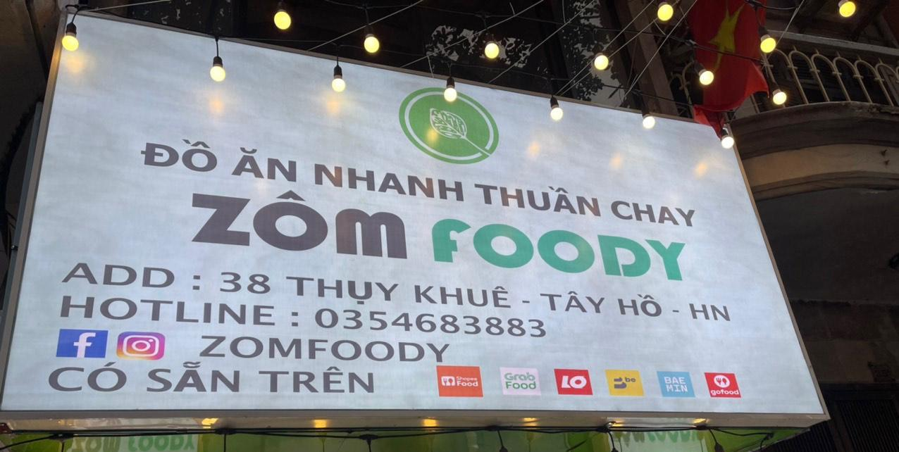 Zôm Foody - Đồ Ăn Chay Online - 38 Thụy Khuê