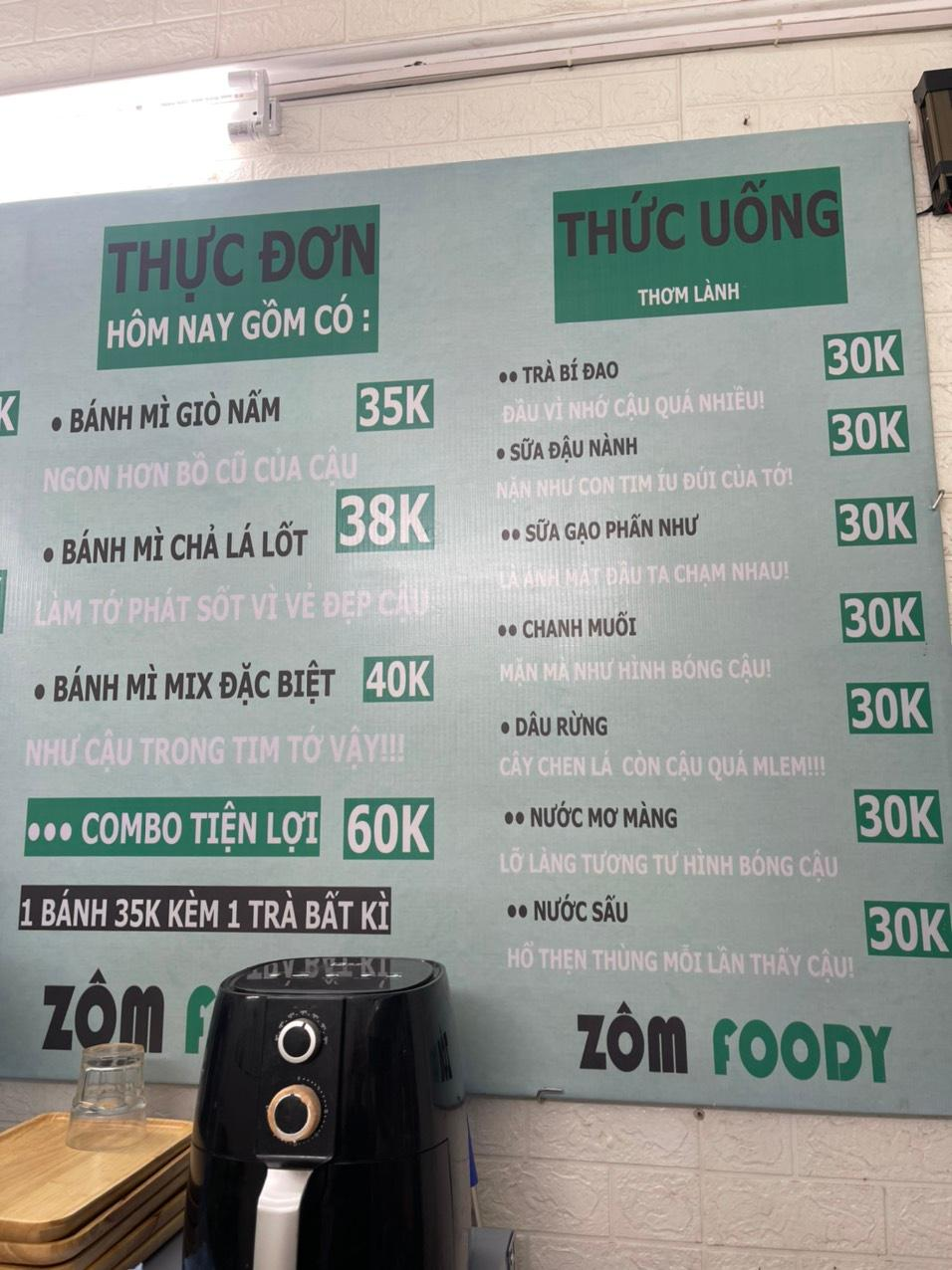 Zôm Foody - Đồ Ăn Chay Online - 38 Thụy Khuê