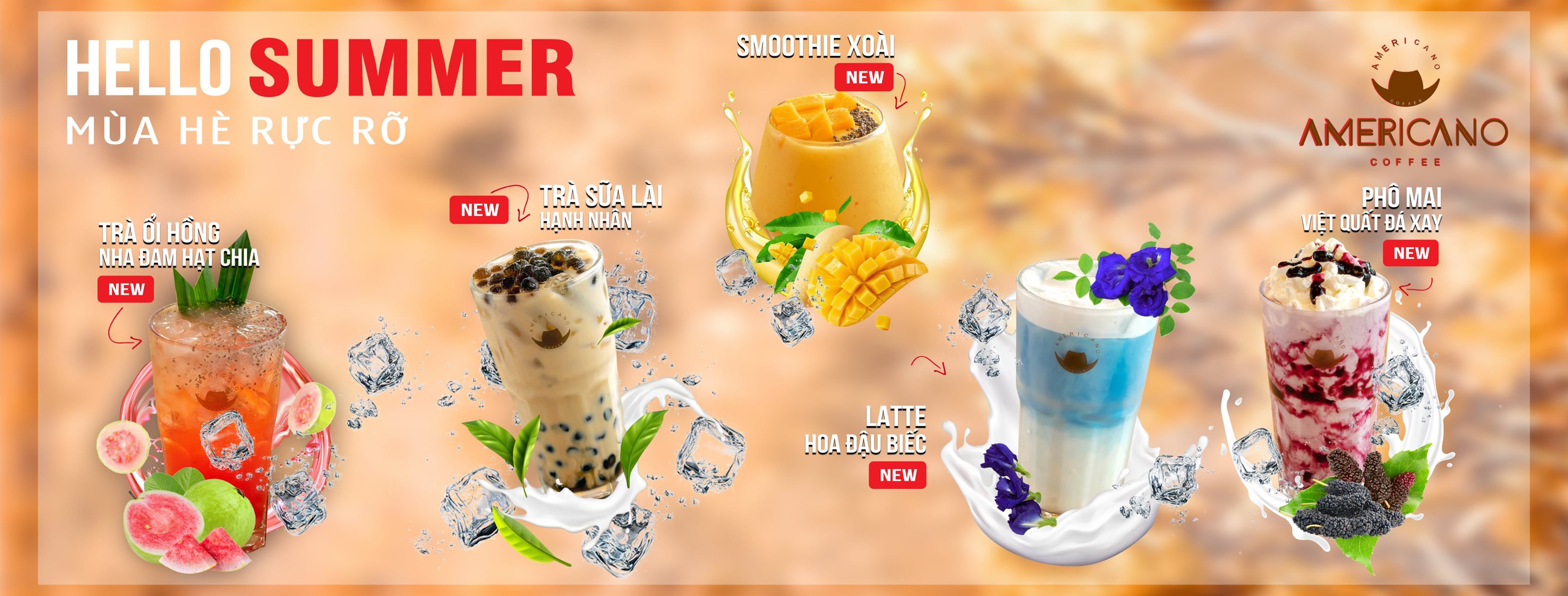 Americano Coffee - Hồng Đức