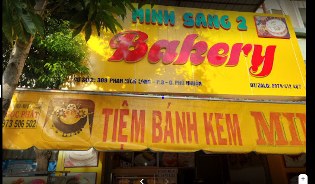 TIỆM BÁNH KEM MINH SANG 2 - Phan Xích Long