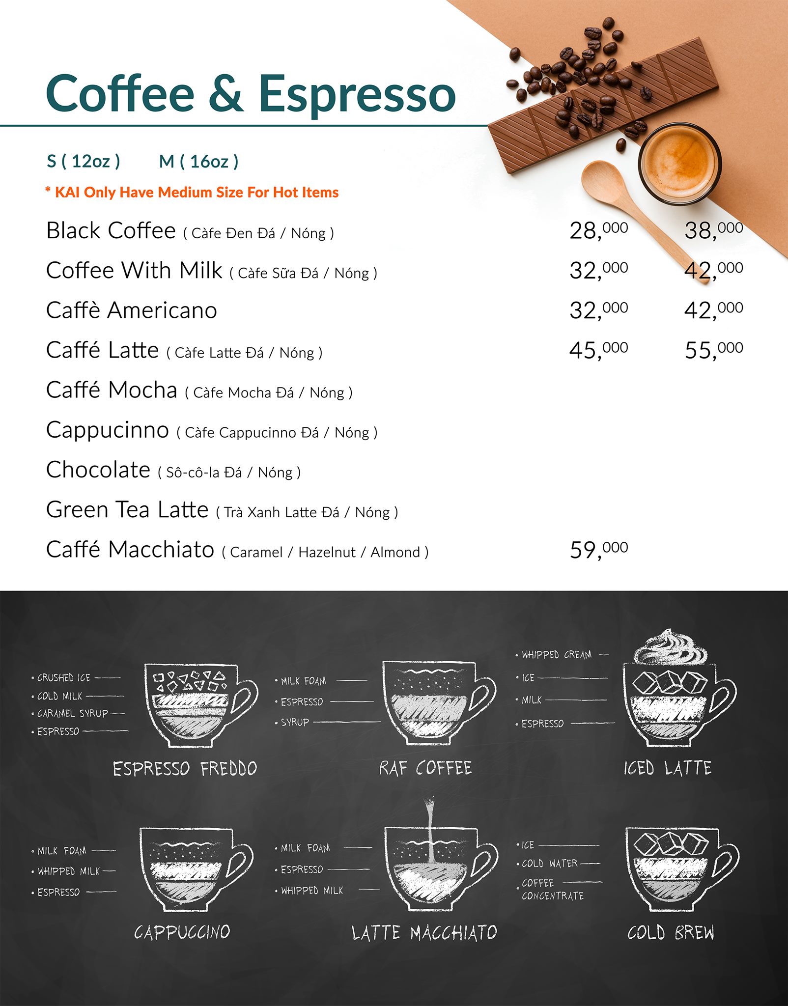 MENU KAI COFFEE GÒ VẤP NỔI BẬT VỚI BLUEBERRY PHÔ MAI ĐÁ XAY VÀ KHÔNG GIAN MỞ 24/7