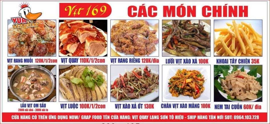 Vịt Quay Lạng Sơn - Tô Hiệu