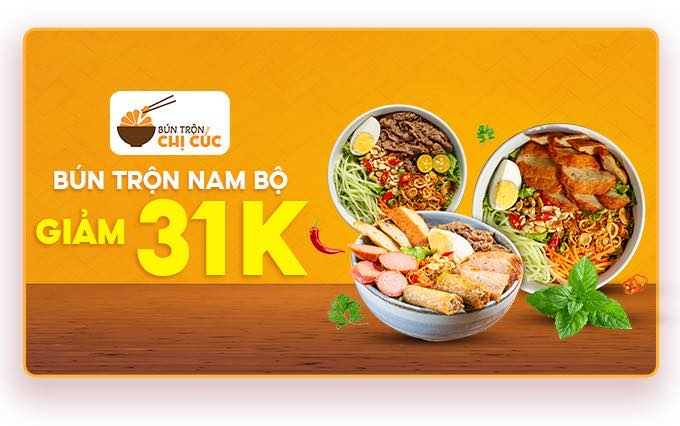 Bún Trộn Nam Bộ Chị Cúc - Đống Đa - Yên Lãng