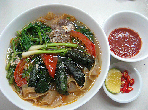 Bánh Đa Cua Hồng Béo - Đê La Thành Nhỏ