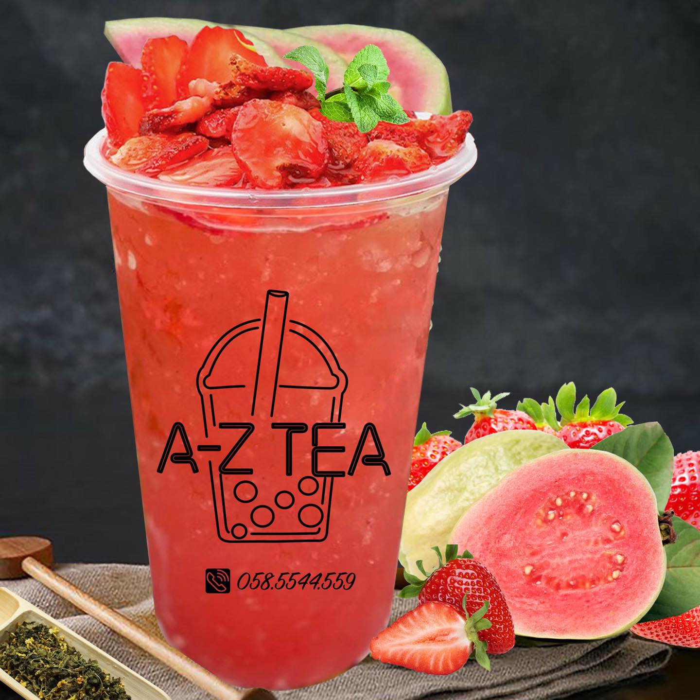 AZ Tea - Trà Trái Cây - Tân Thới Hiệp