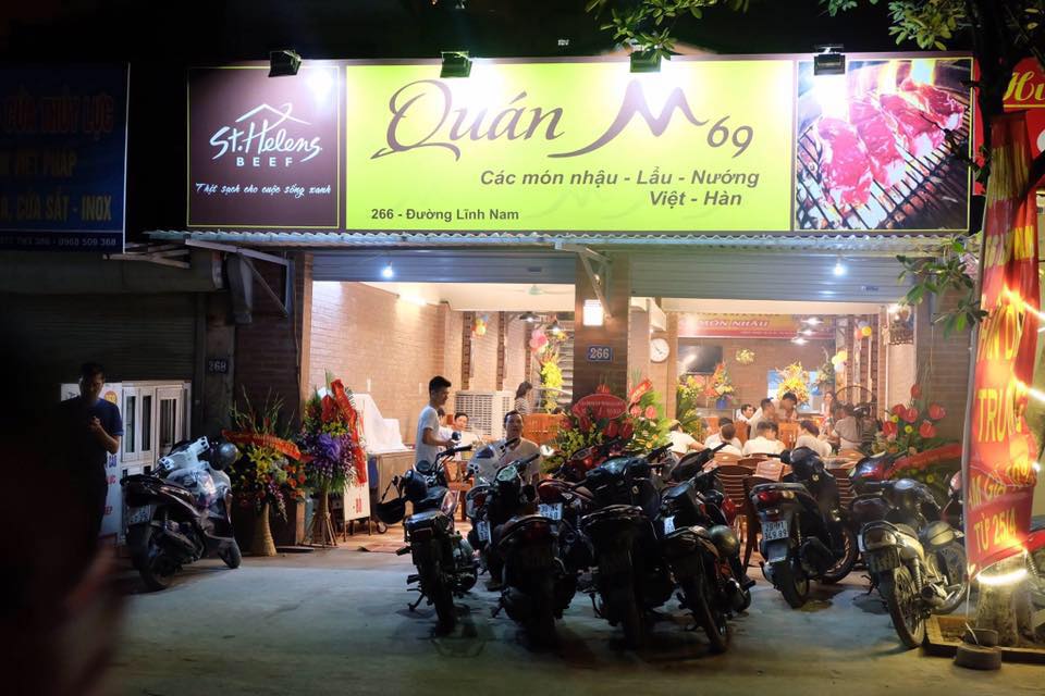 Quán M69 - Lĩnh Nam