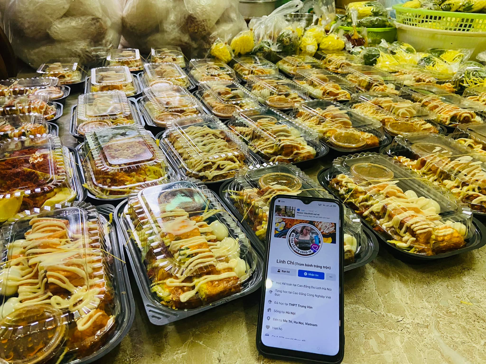 Linh Chi - Bánh Tráng Trộn - Mễ Trì Thượng