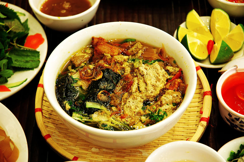 Bánh Đa Cua Hồng Béo - Đê La Thành Nhỏ