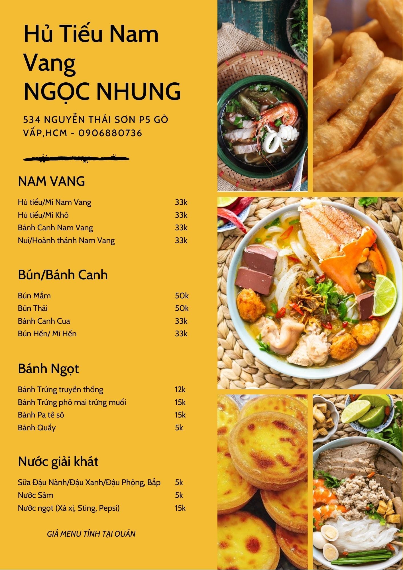 Hủ Tiếu Nam Vang Ngọc Nhung - Nguyễn Thái Sơn