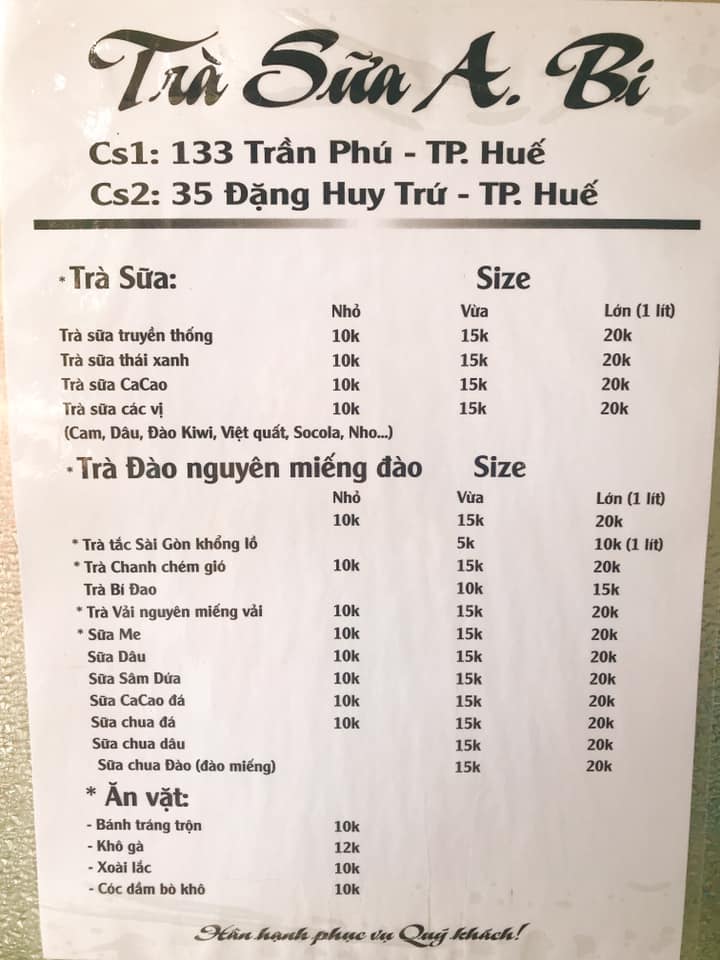 Ăn Vặt ABi - Bàu Cát