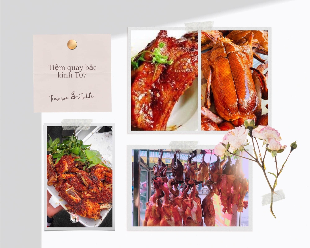 Tiệm Quay Bắc Kinh T07 - Chợ Bông Đỏ