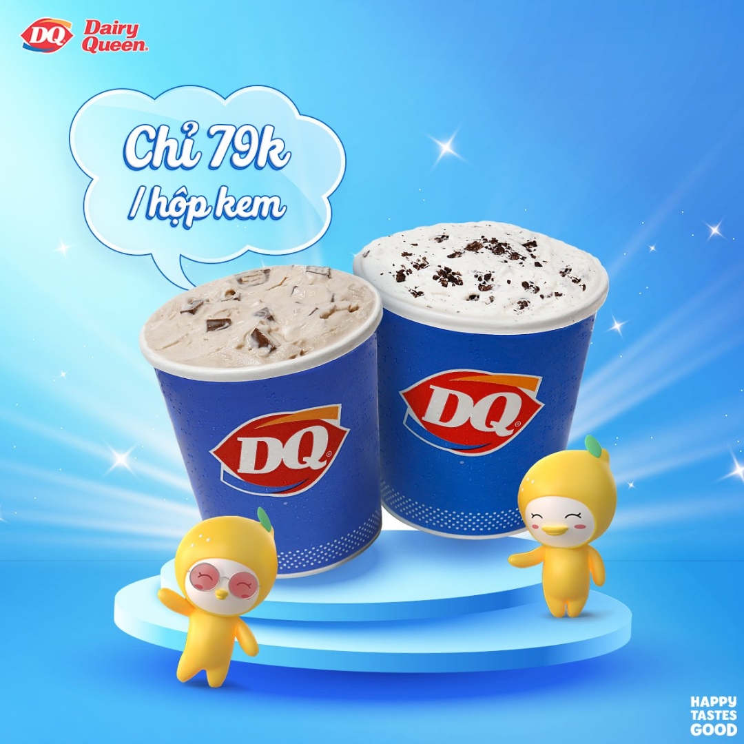 Kem Dairy Queen - Times City - Minh Khai
