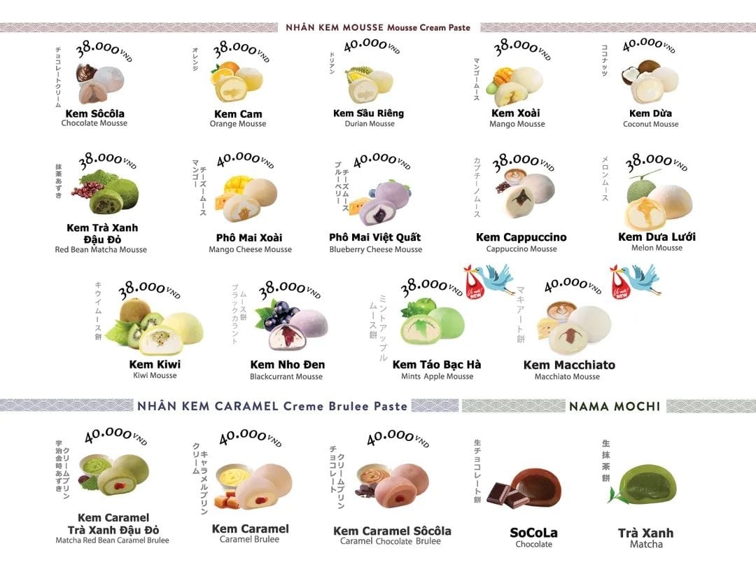 Mochi Sweets - Xuân Thủy