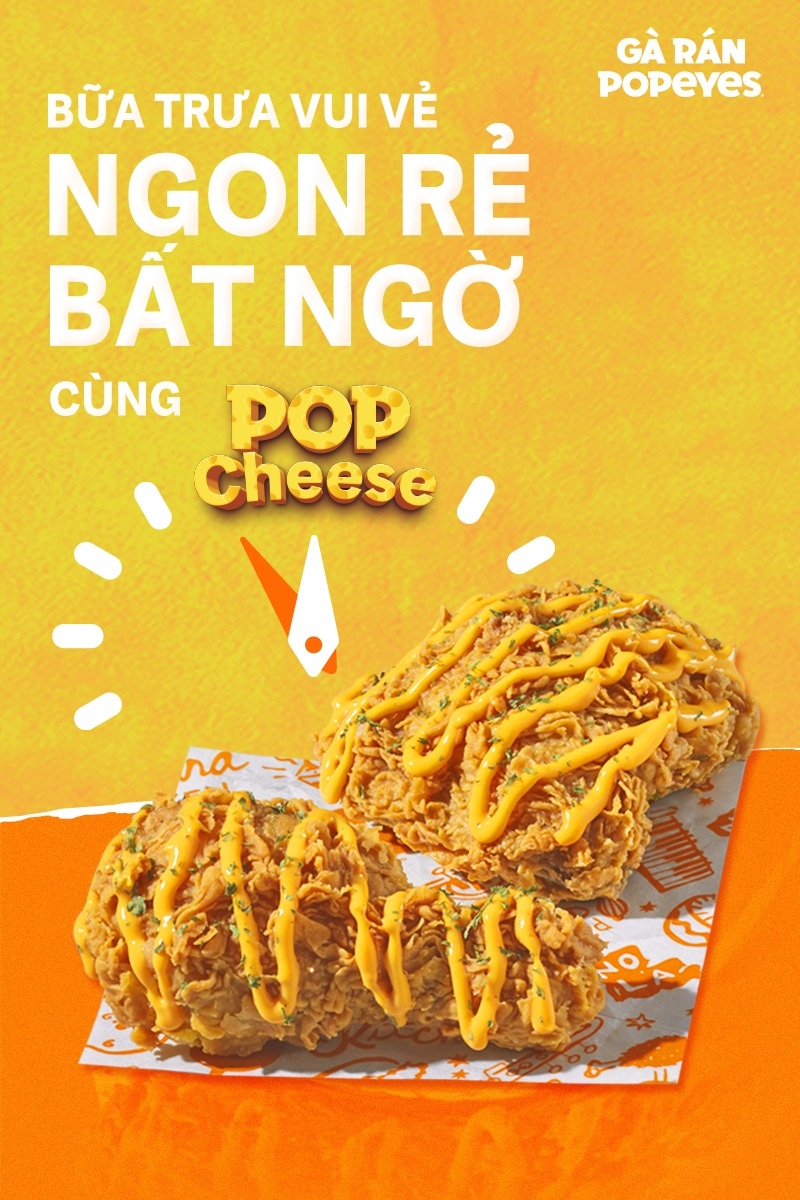 Gà rán Popeyes - Machino - Trần Phú