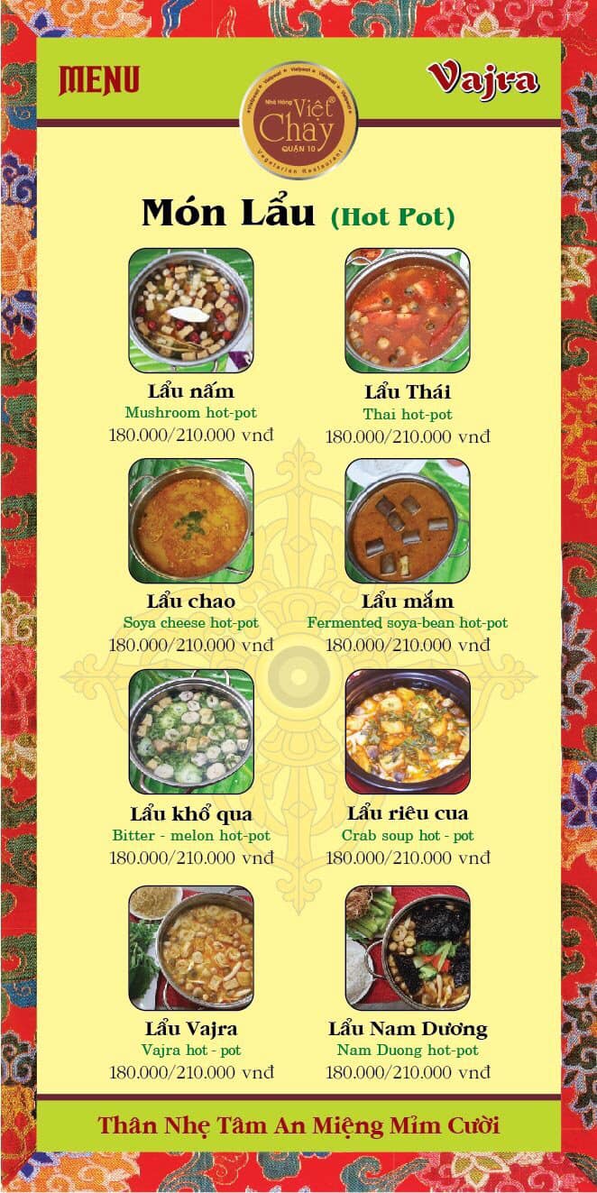 Nhà Hàng Chay Vajra - Lê Hồng Phong