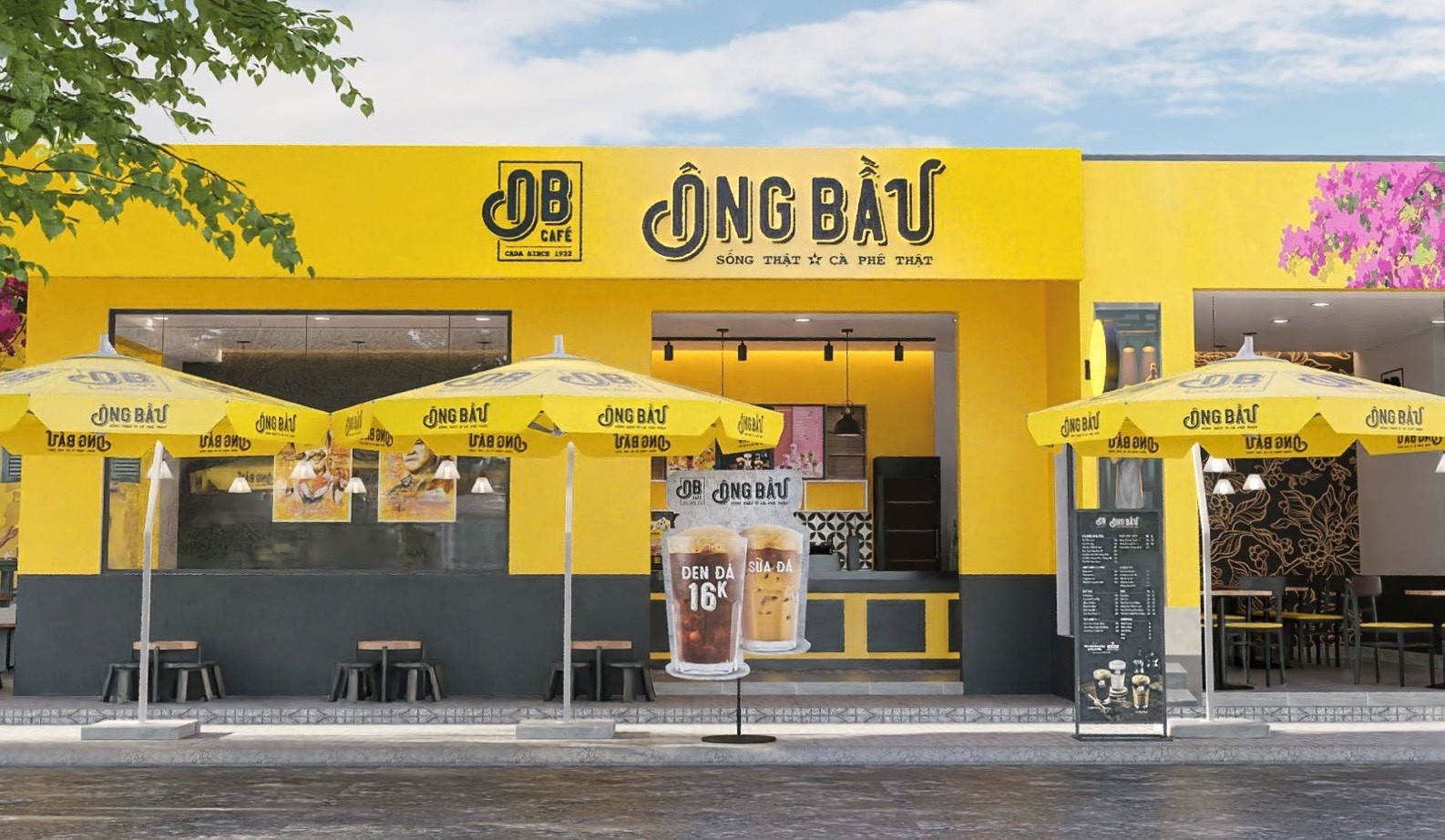 Cà Phê Ông Bầu - Thoại Ngọc Hầu