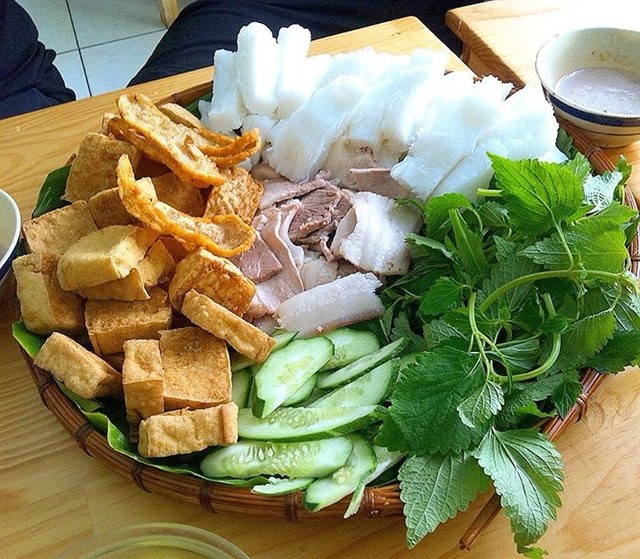 Bún Đậu Mắm Tôm 2 Béo - Hai Bà Trưng