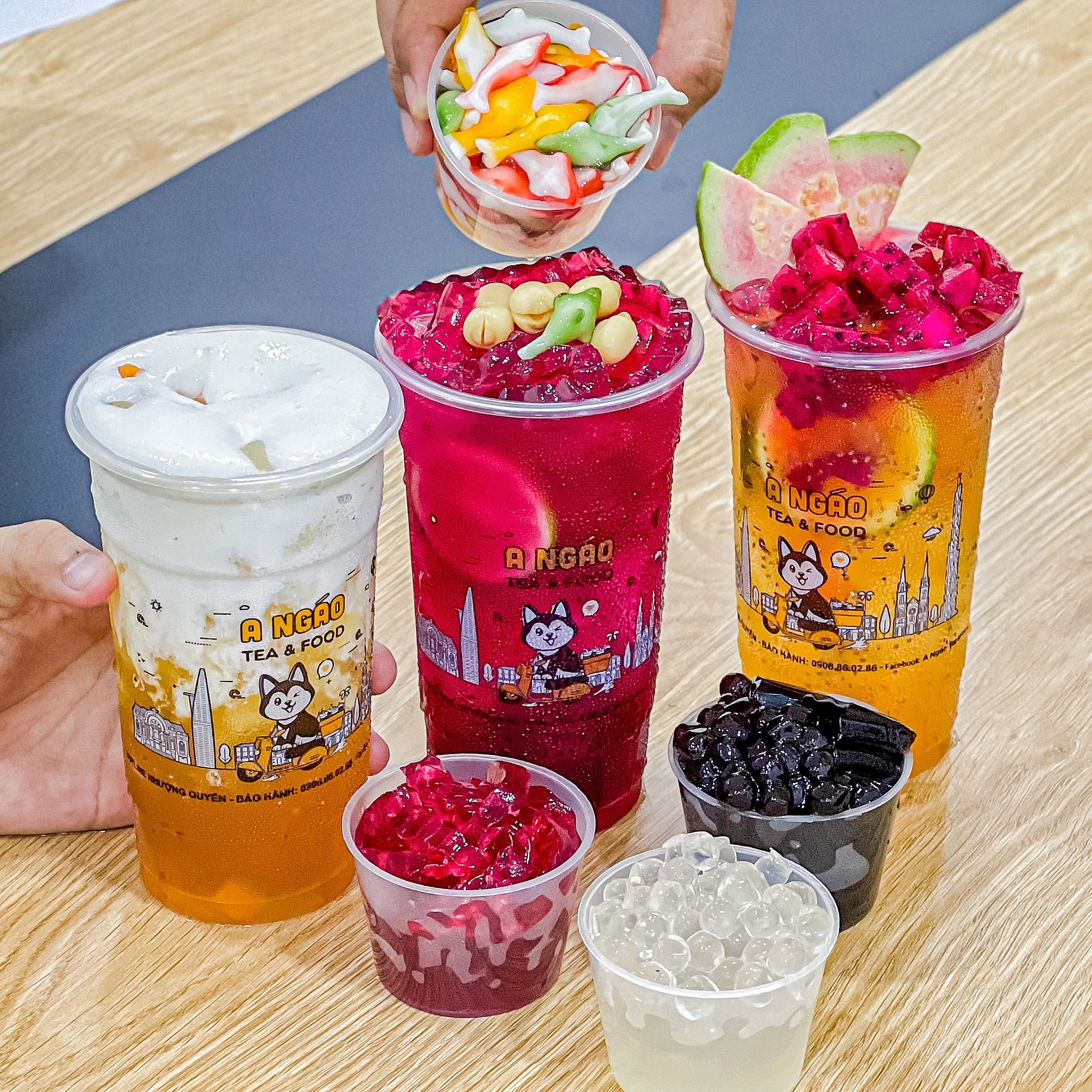 A Ngáo - Tea & Food - Đường số 8