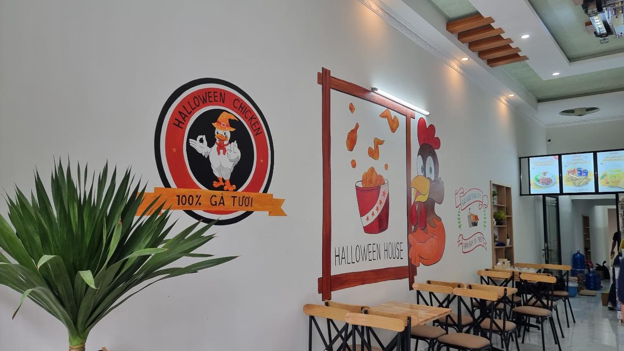 Halloween Fast Food & Drink Tea- Tạ Quang Bửu