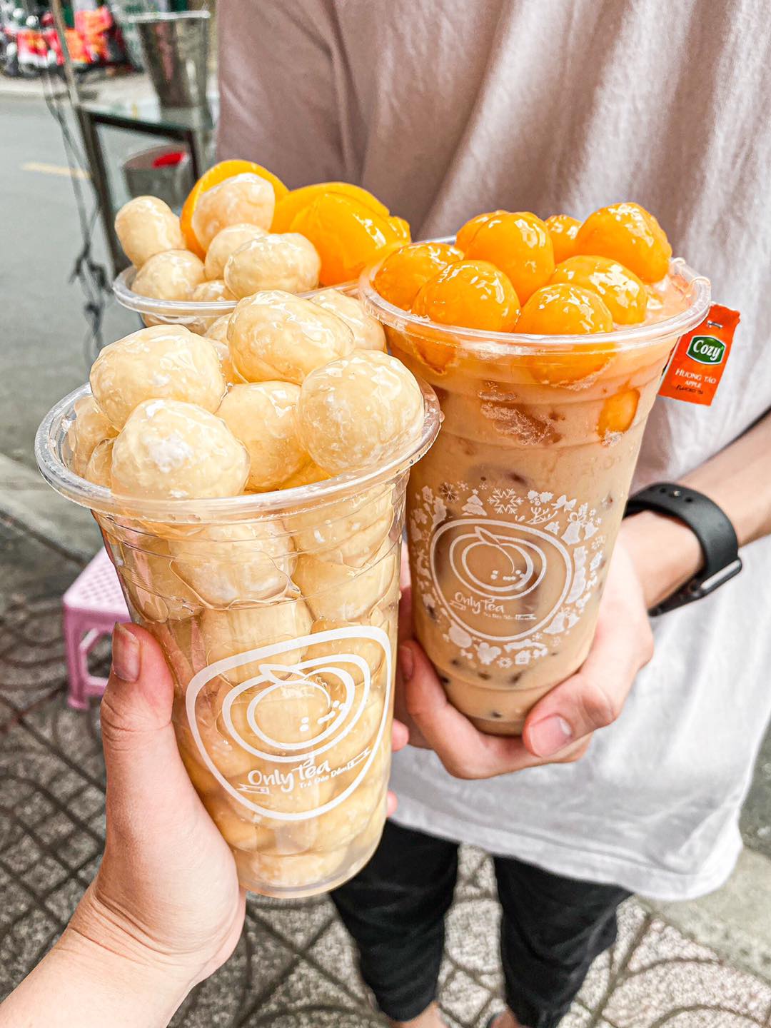 Trà Đào Dầm Only Tea - Cách Mạng Tháng 8