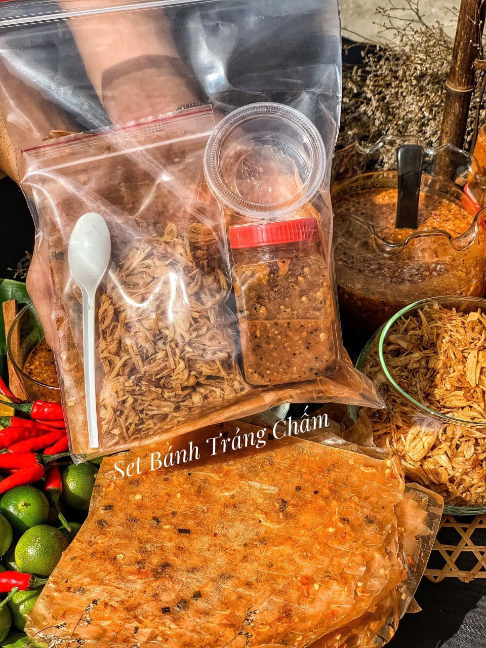 Bánh Tráng Tỏi Ớt Cô Giang - Bánh Tráng - Trần Quang Diệu
