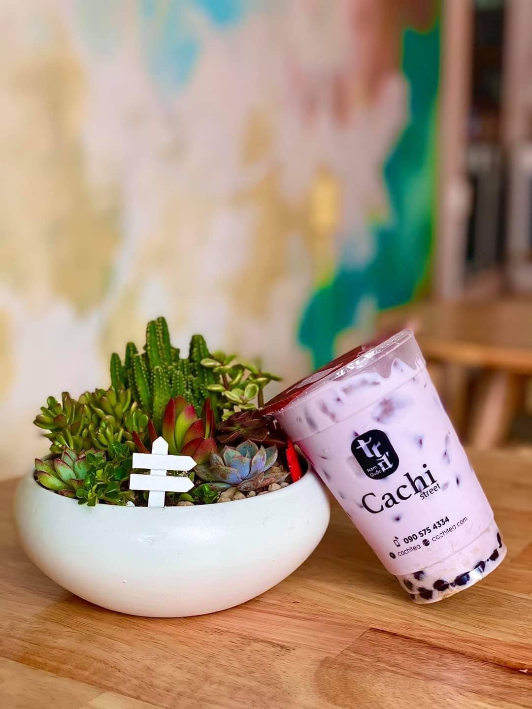 Cachi Tea - Trà Sữa - Man Thiện