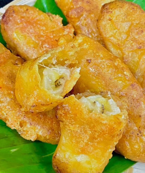 Bánh Chuối Hương Màu - Bánh Chuối Chiên - Trần Quý Cáp