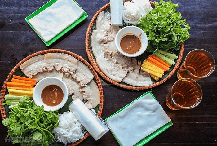 Bánh Tráng Cuốn Thịt Heo Bà Thu - Đường 438