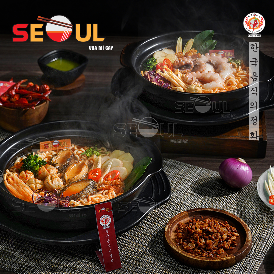Seoul - Mì Cay 7 Cấp Độ Hàn Quốc - Hoàng Diệu