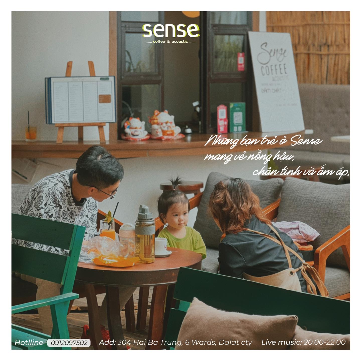 Sense Coffee Acoustic - Hai Bà Trưng