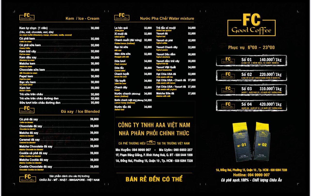 FC Good Coffee - Đồng Nai