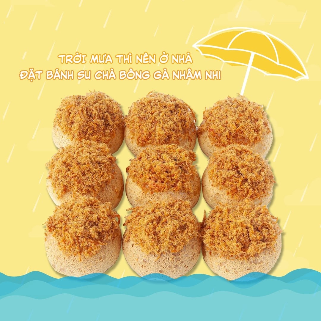 Bánh Su Kem Chewy Junior - Đào Tấn