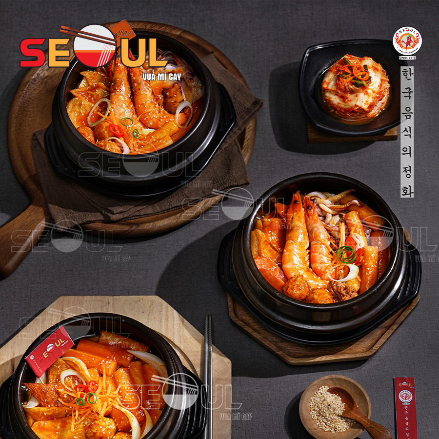 Seoul - Mì Cay 7 Cấp Độ Hàn Quốc - Hoàng Diệu