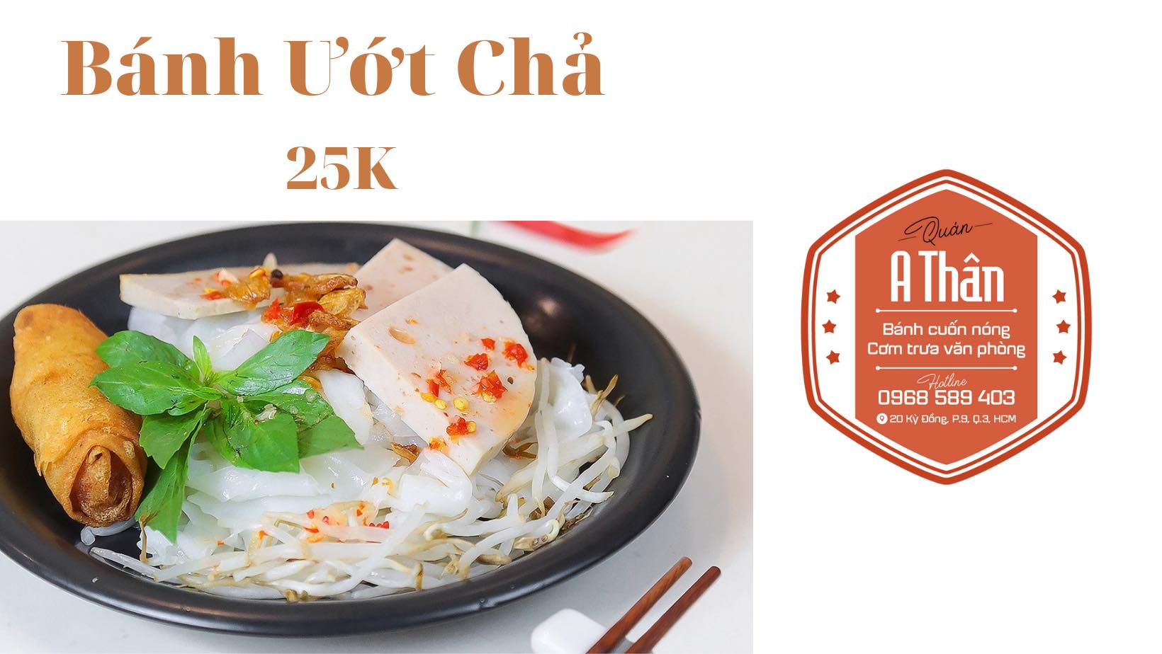Quán A Thân - Bánh Cuốn Nóng - Kỳ Đồng