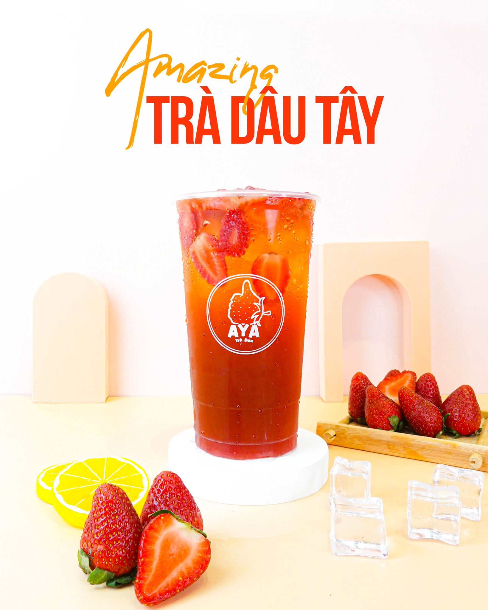 Trà Dâu Aya - Trà - Long Biên