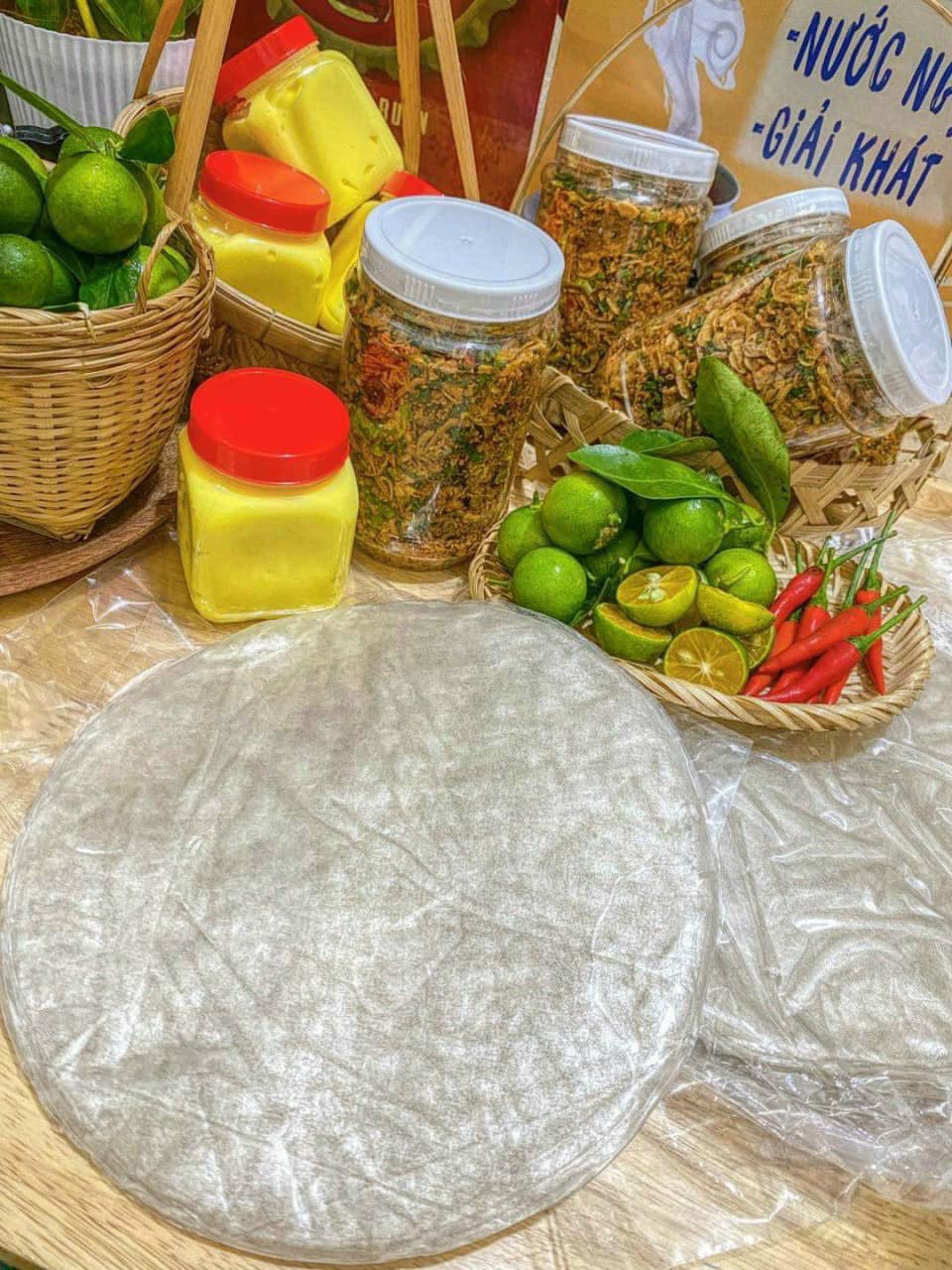 Bánh Tráng Muối Nhuyễn KN - Bánh Tráng - Nguyễn Văn Luông