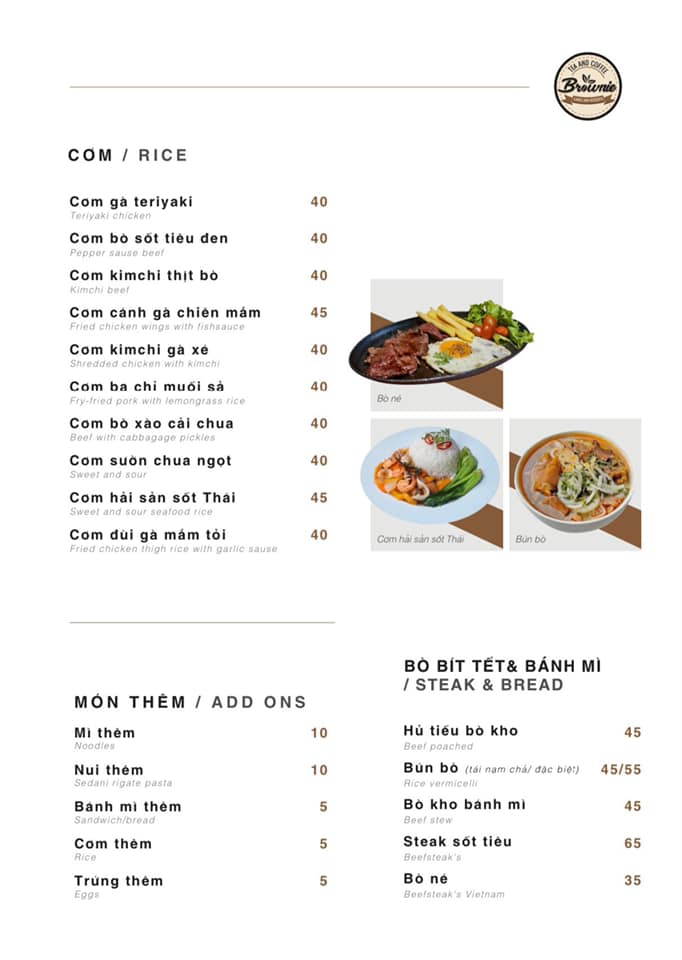 Brownie - Coffee & Dessert - Nguyễn Thị Minh Khai