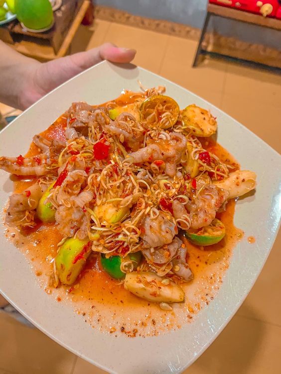 Chân Gà Ngâm Sả Tắc An Hy - Quang Trung