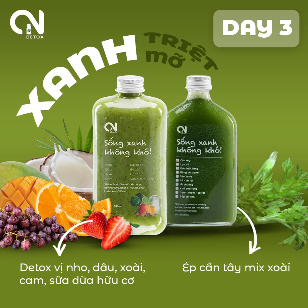 2N Detox - Nước Ép - Cù Lao