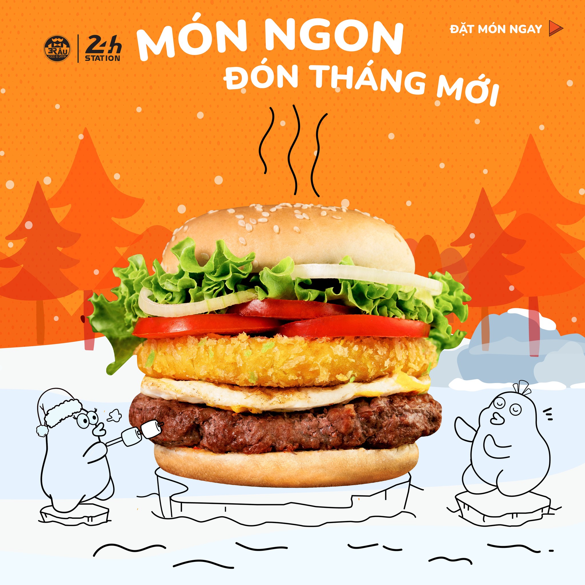 3 Râu - Gà Rán & Pizza & Trà Sữa - Hà Huy Giáp