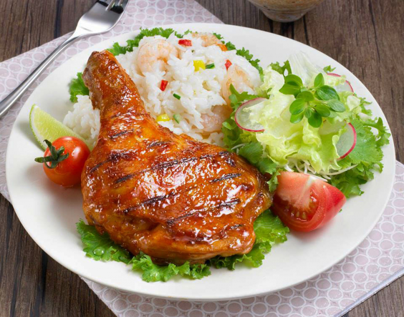 Long Ký - Cơm Gà Da Rất Giòn - Chợ Lớn